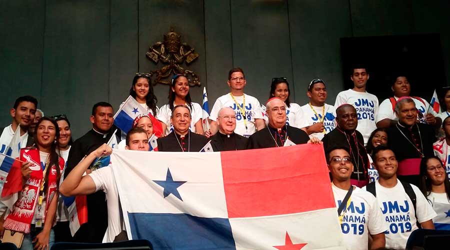 Cardenal y jóvenes comparten sus esperanzas hacia la JMJ Panamá 2019