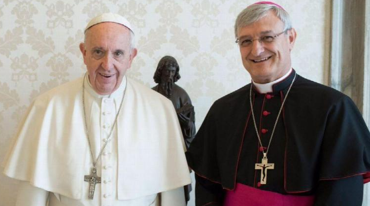 El papa se reúne con el nuncio Carrascosa Coso