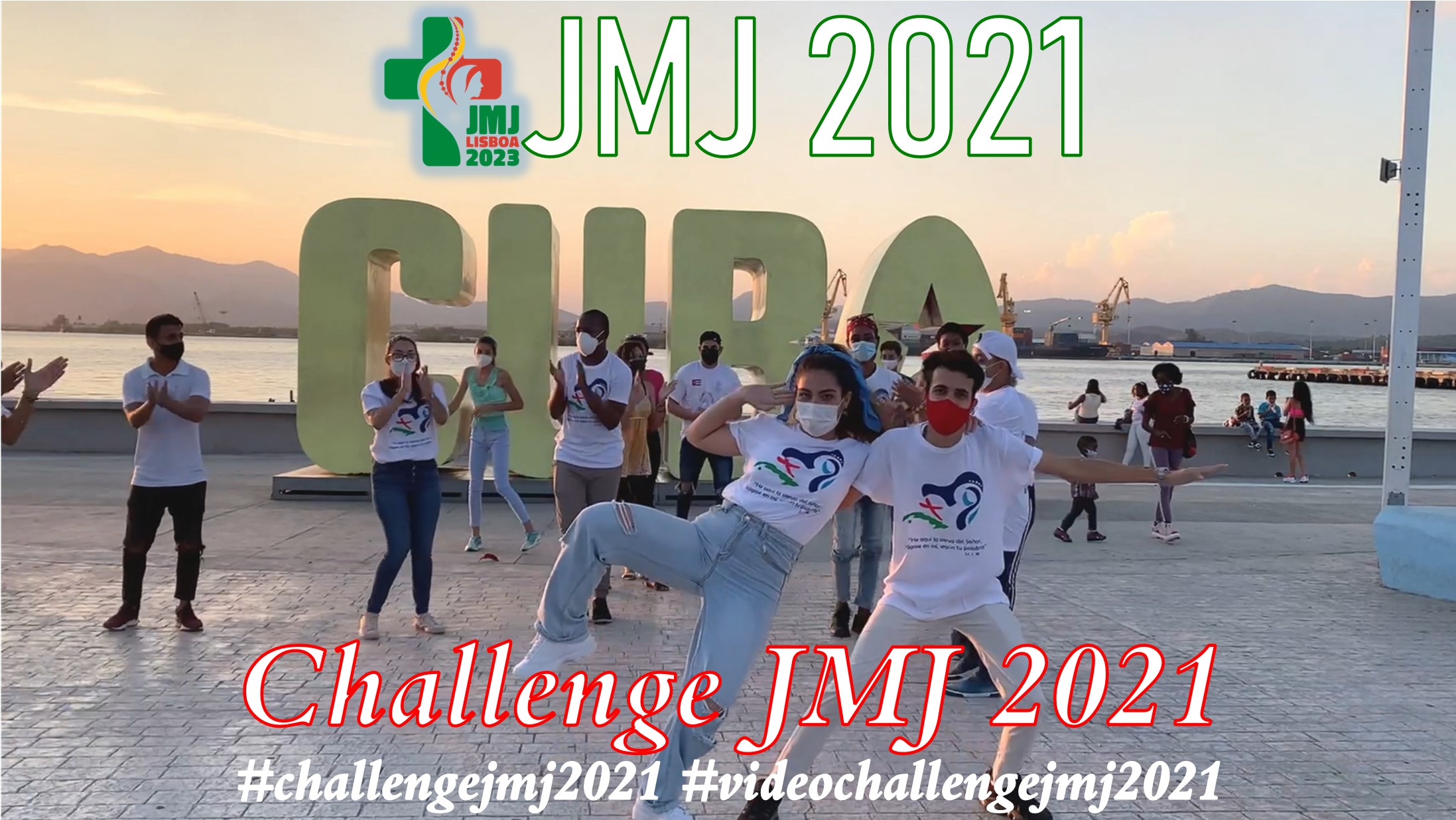 Título Challenge JMJ 2021: ¡Levántate jóven, Cristo vive en ti!