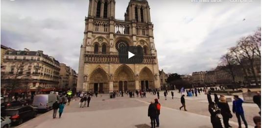 Visita la Catedral de Notre Dame 360 ¡en tu Celular!